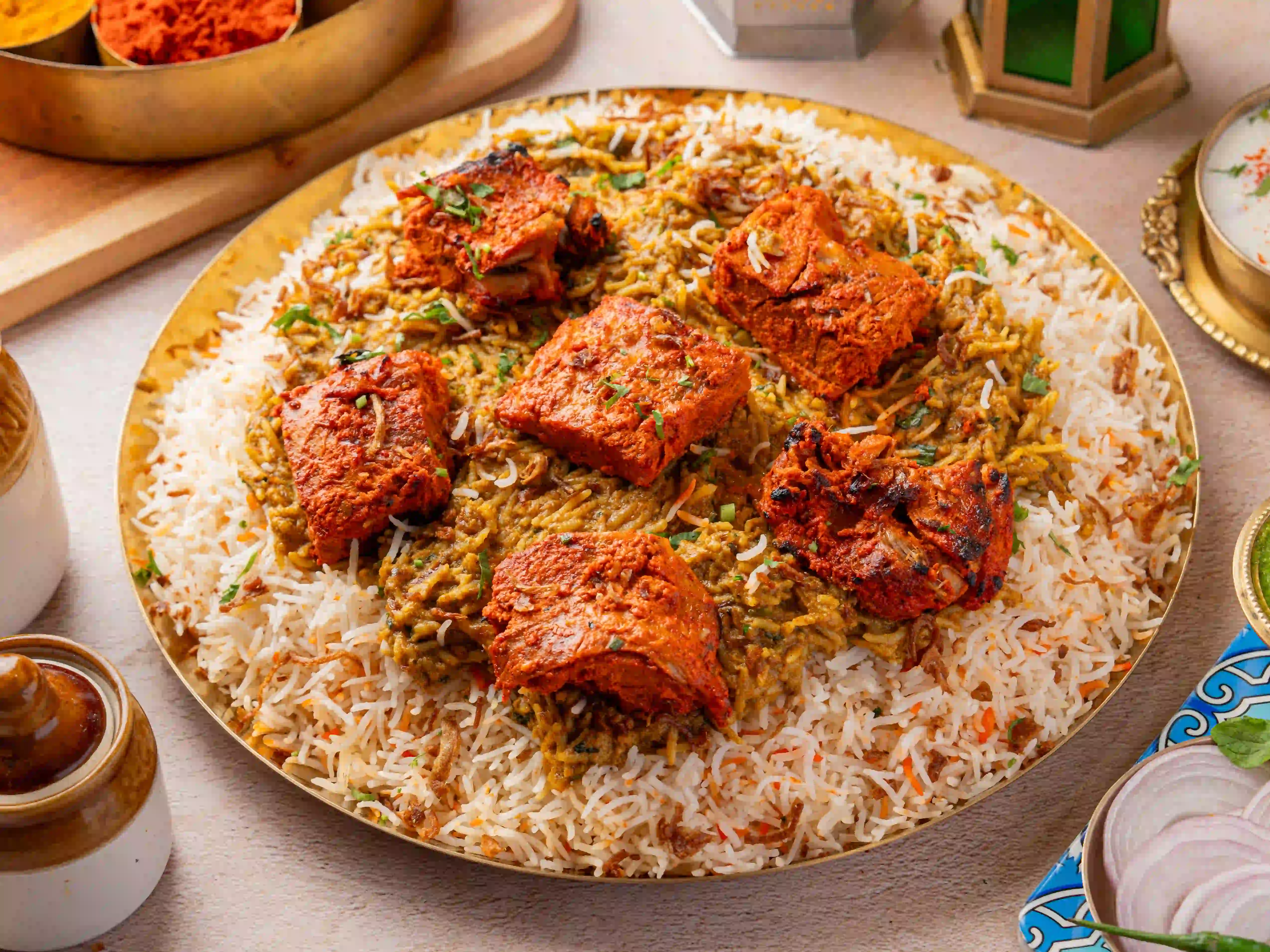 Signature Mughlai biryani at Persian Darbar Andheri Mumbai